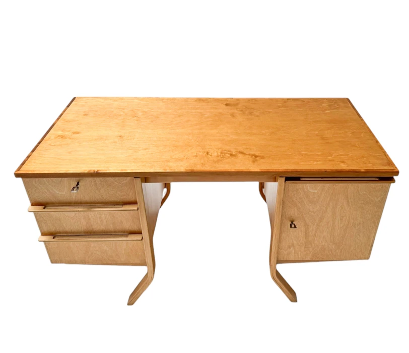 Mid-Century Modern EB04 Desk by Cees Braakman for Pastoe, 1950s